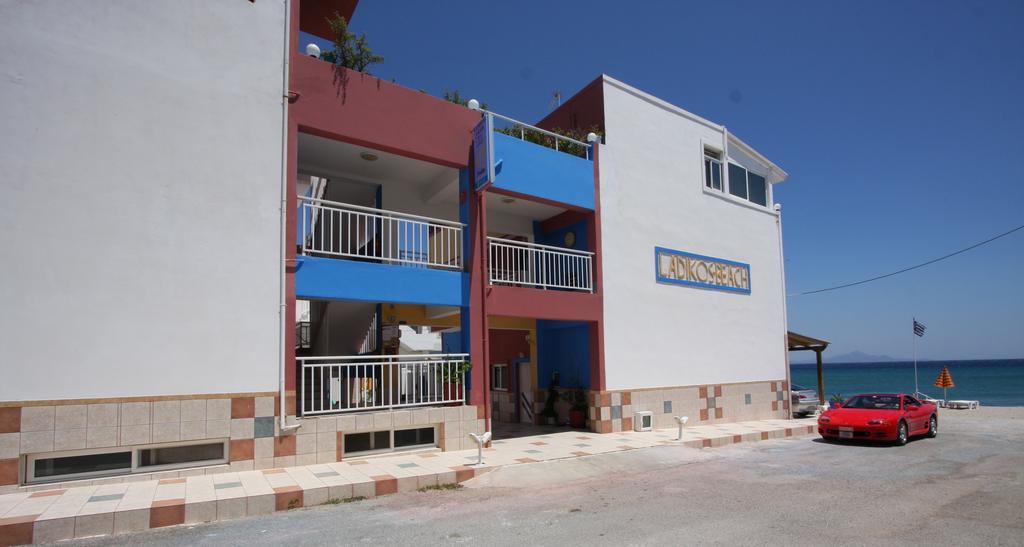 Ladikos Beach Hotel Kardamena  Bagian luar foto