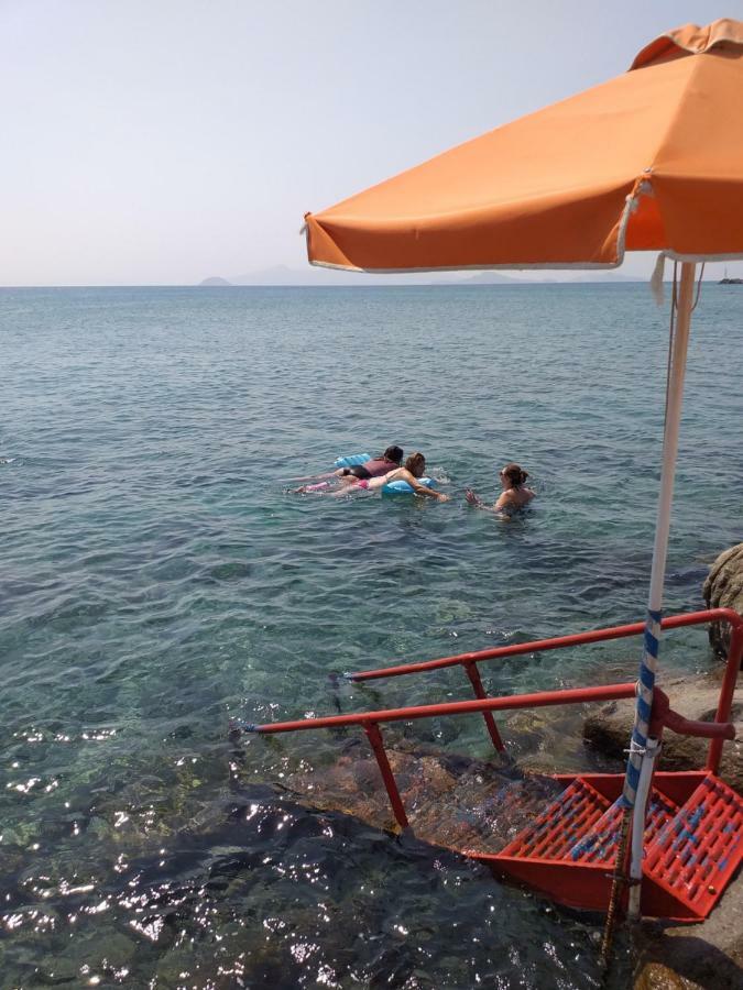 Ladikos Beach Hotel Kardamena  Bagian luar foto